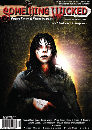 Issue 10 cover by Vincent Sammy